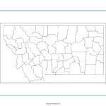 Blank Montana Map Simple Unlabeled State Outline Blank Map Of Montana 150x150 